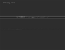 Tablet Screenshot of buspay.com